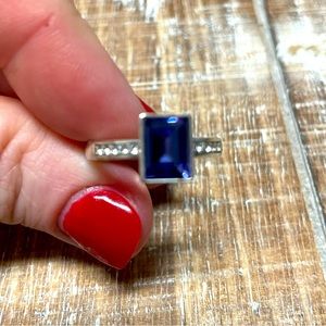 Brighton Silver and Amethyst Ring